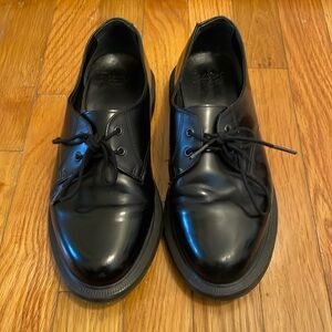 Dr Martens Docs Brook Oxford Leather Shoes Black